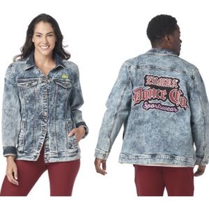 Zumba Dance Co. Unisex Denim Jacket (XL) NWT